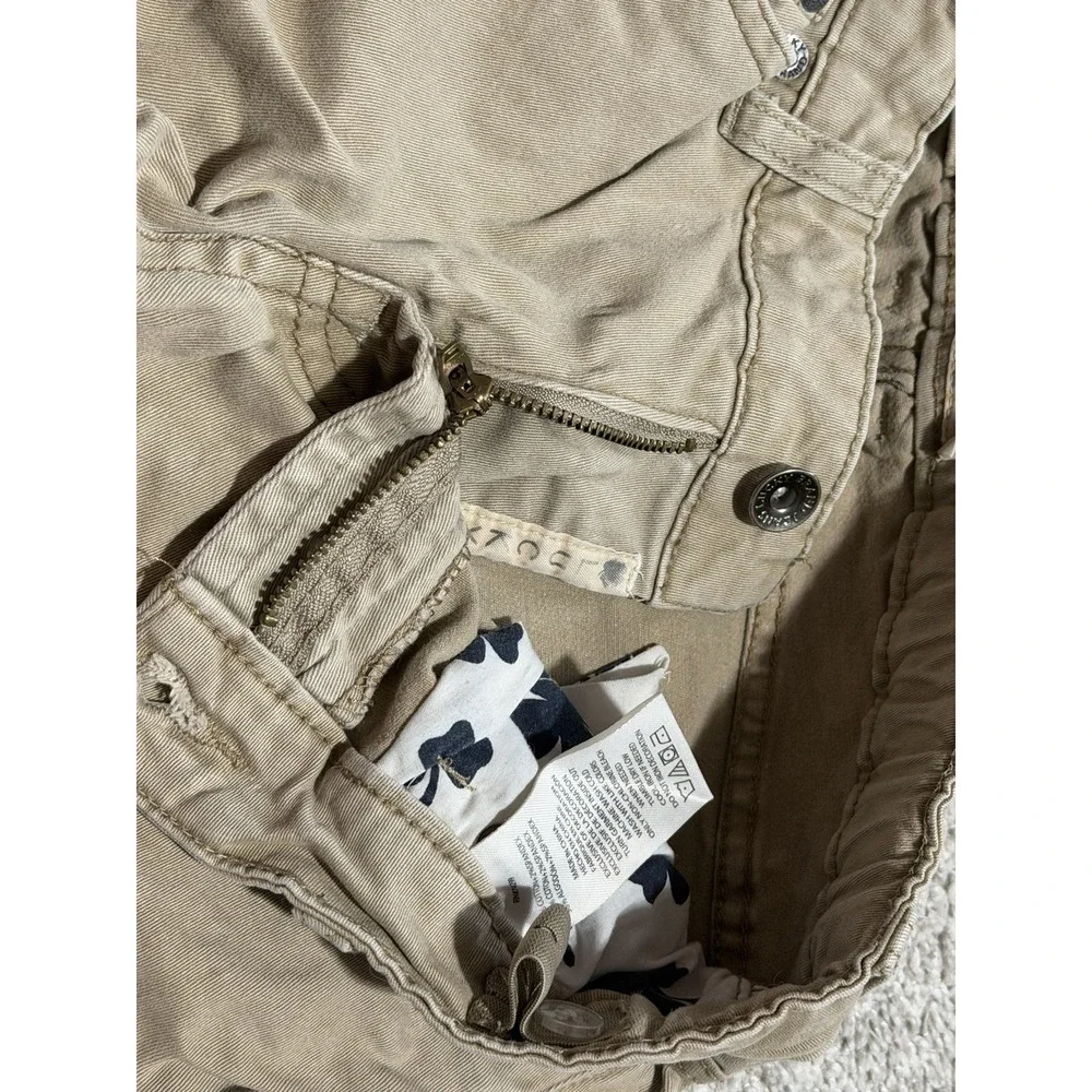 Lucky Brand Jeans Youth Size 12 Authentic Khaki Pants Adjustable Waist